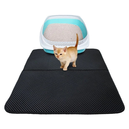 ComfortSoft Cat Litter Mat Mess Free  Hassle-Free Clean-Up