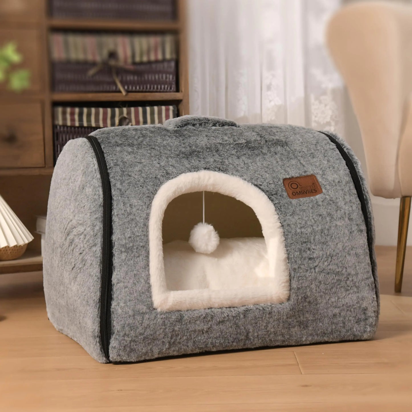 Cat Bed Cave – Soft, Comfortable & Enclosed Hideaway