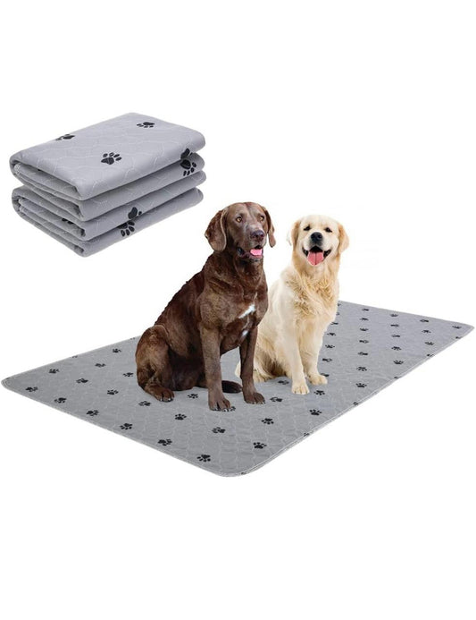 SPXTEX Washable Dog Pads  Waterproof  Non Slip Crate & Puppy Training Pads for Small Dogs