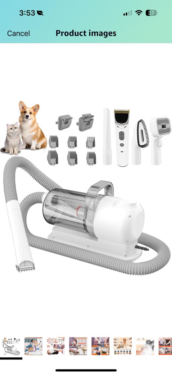 GroomPro All-in-One Grooming & Vacuum System Trim  Clean and Simplify