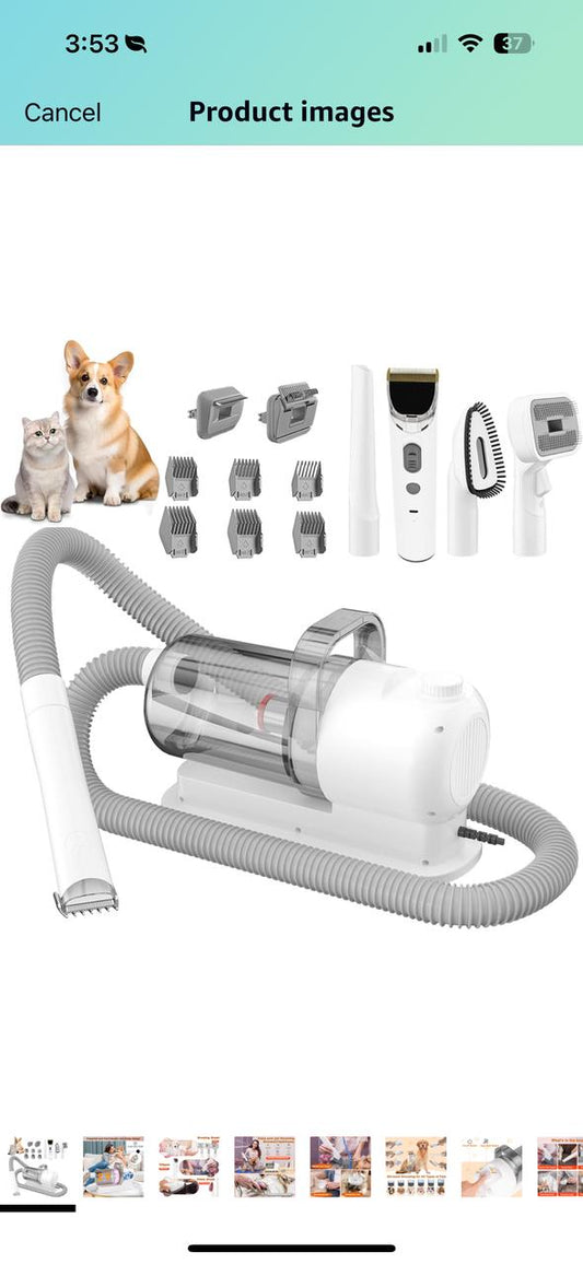 GroomPro All-in-One Grooming & Vacuum System Trim  Clean and Simplify