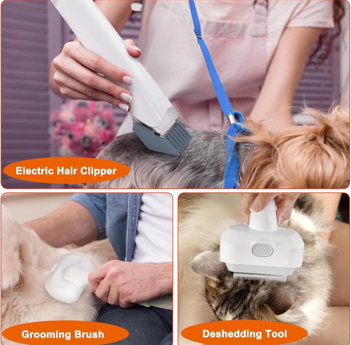 GroomPro All-in-One Grooming & Vacuum System Trim  Clean and Simplify