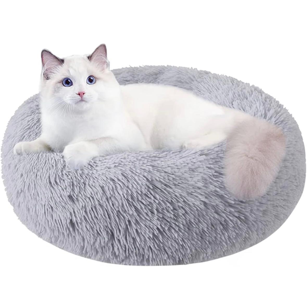 Qucey Calming Cat Bed