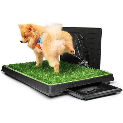 This reusable  Dog Grass Pad  Replaceable Inserts  Washable Pee Pad